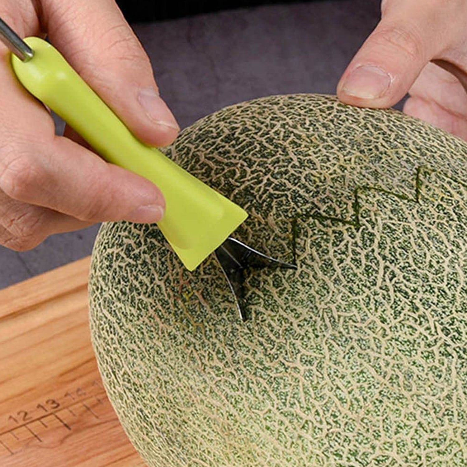 2606  4 In 1 Stainless Steel Melon Baller Seed Remover Sorbet Dessert Ball Spoon Fruit Digging Spoon Double Sided Fruit Scooper Watermelon Baller Scoop 2606  4 In 1 Stainless Steel Melon Baller Seed Remover Sorbet Dessert Ball Spoon Fruit Digging Spoon Double Sided Fruit Scooper Watermelon Baller Scoop